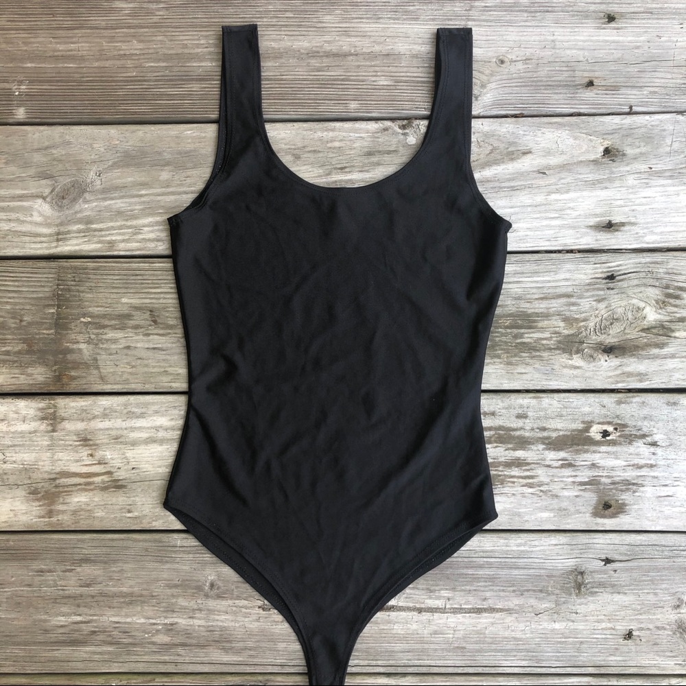 Cherry Mellow Black Cheeky Bodysuit